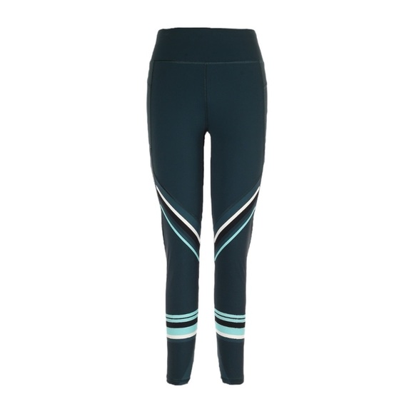 Sweaty Betty Activewear Leggings M NWT Midnight Teal Zero Gravity 7/8 Sculpting - Picture 1 of 9